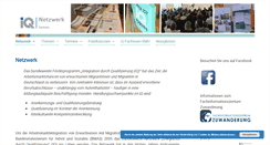 Desktop Screenshot of netzwerk-iq-sachsen.de